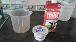 Yogurt making ingredients