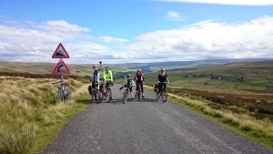 Steep hills and spectacular views - my favourite part of the ride.